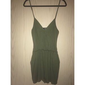 New Olive Green Romper (M)